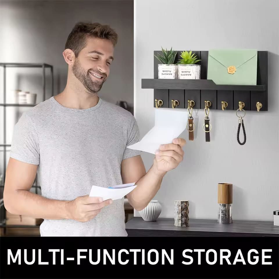 Key Mail Holder Wall
